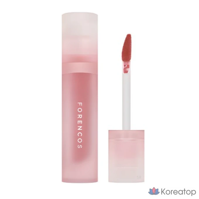Блеск для губ Forencos Tattoo Bijou Velvet Lip Tint, 01 Raffle (Fairy Pink), 1 шт.