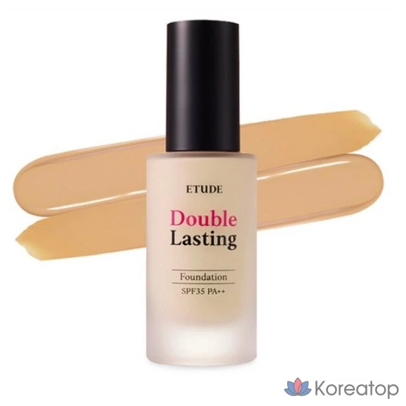 Тональный крем Etude Double Lasting Foundation, 30 г, 1 шт., 27N1 Янтарный