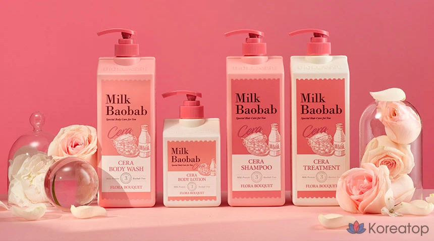Лосьон для тела Milk Baobab с ароматом «Цветочный букет», 600 мл, 1 шт., фото 3