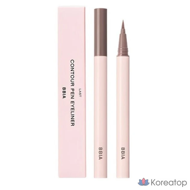 Подводка для глаз BBIA Last Contour Pen Eyeliner, 0,6 г, цвет 01 Cafe au lait, 1 шт.
