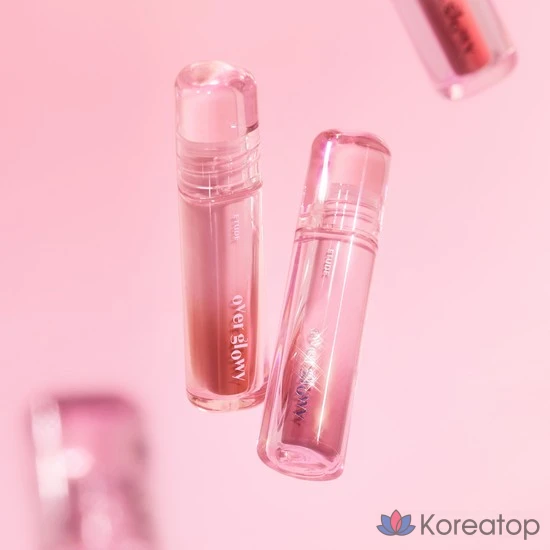 Блестящий тинт для губ Etude House Over Glow / Объемный глянцевый тинт для губ, 1 шт.