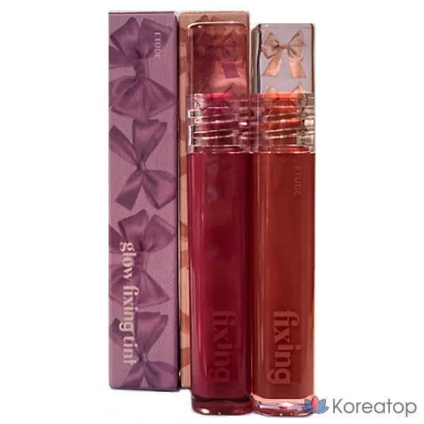 Тинт для лица Etude House Glow Fixing Tint 3,8 г (№ 08-09), № 08 Красная сангрия, 1 шт.