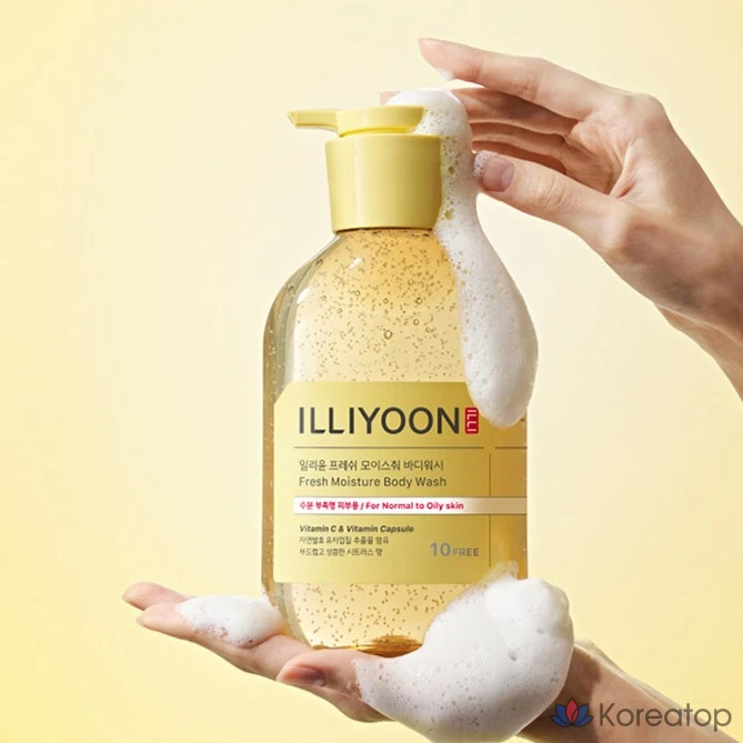 Гель для душа Illiyoon Fresh Moisture, цитрусовый аромат, 500 мл, 1 шт.