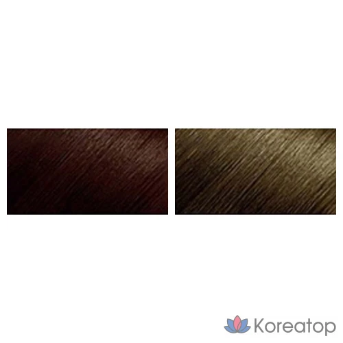 Краска для волос Mise en Scene Hello Bubble, 7K пепельно-хаки коричневый, 1 шт., фото 8