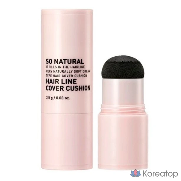 Тональный крем So Natural Hairline Cover Cushion, 2,5 г, светло-коричневый, 1 шт.