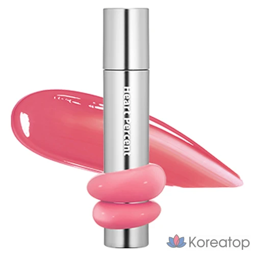 Тинт для губ Heart Percent Dot On Mood One Way Glow, 4 г, оттенок Pink Fairy, 1 шт.