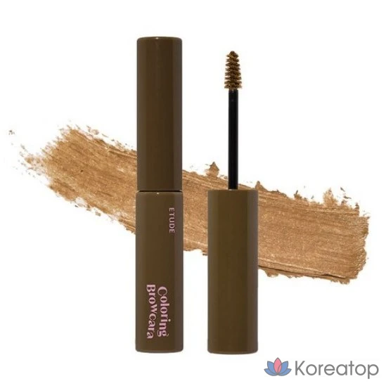 Etude House Drawing Eyes Coloring Browcara, 6 мл, № 2 CHOCO BROWN (Шоколадно-коричневый), 1 шт.