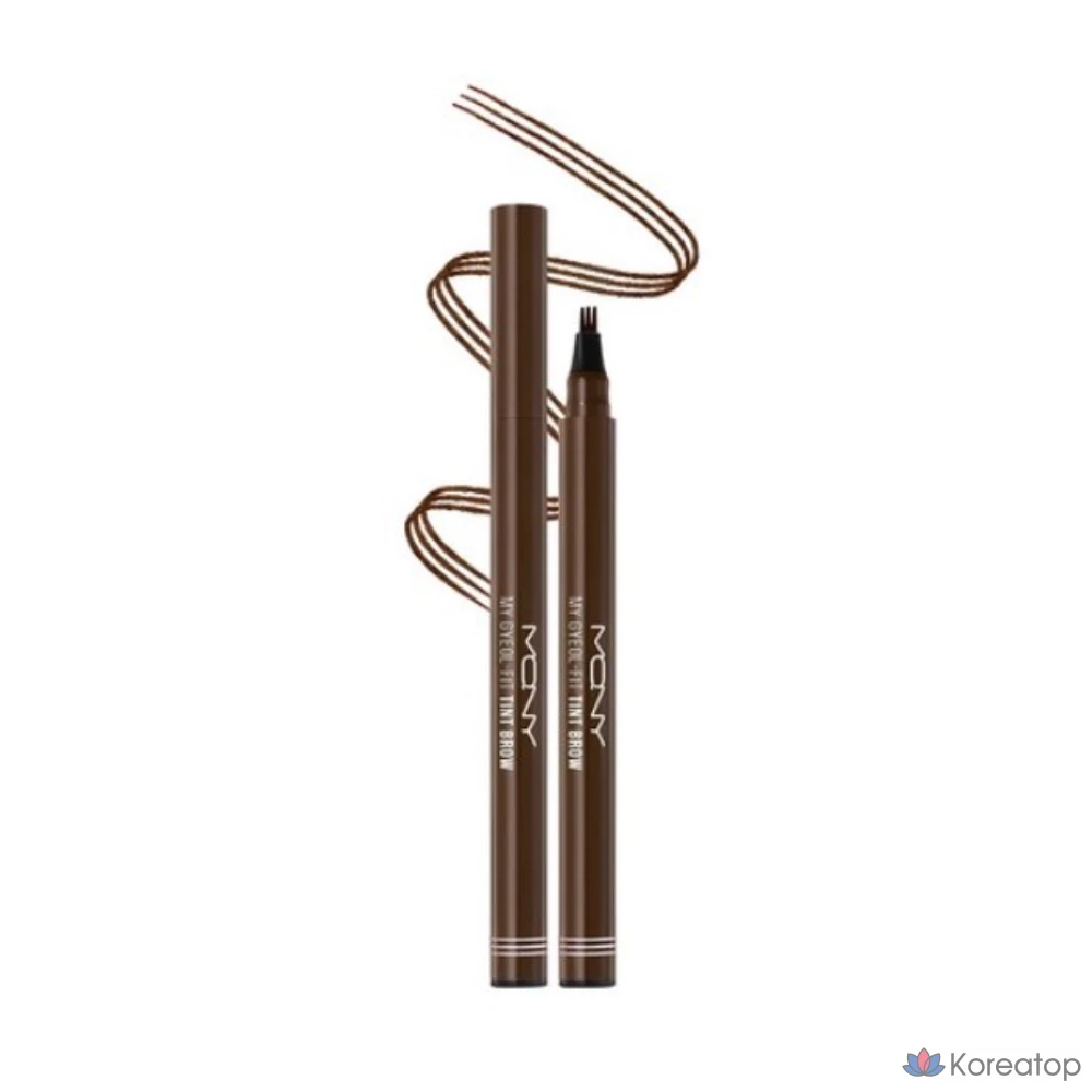 Краска для бровей Mqny New York My Fit Brow Tint, 0,8 г, #LB серо-коричневый, 1 шт.