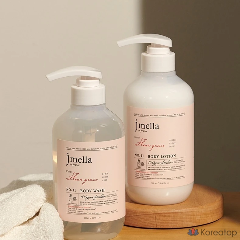 Лосьон для тела Fleur Grace, личи и пион, 500 мл, 1 шт.