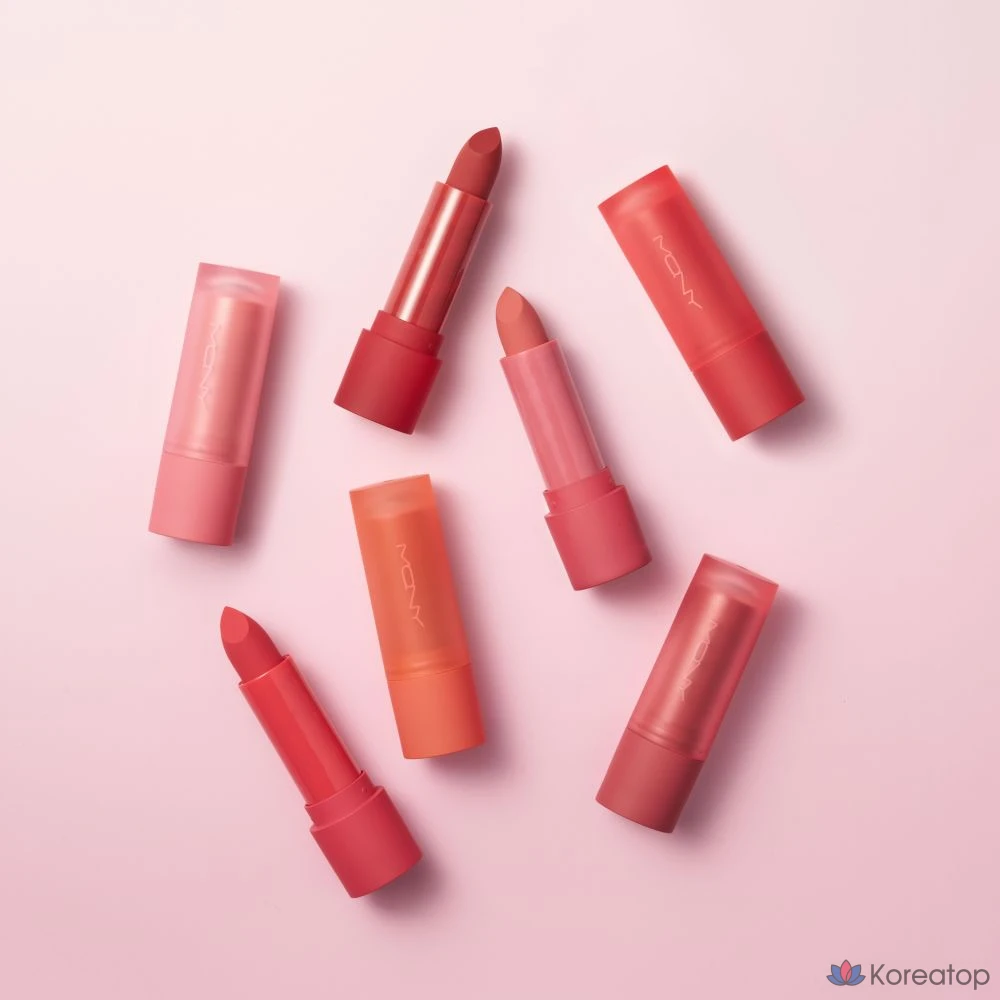 Матовая пудровая помада Mqny New York, 1 шт., оттенок 07 Petal Haze, фото 5