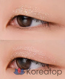 Палетка теней для век ROM&ND Better Than Palette, оттенок 00 Light & Glitter Garden, 1 шт., фото 2