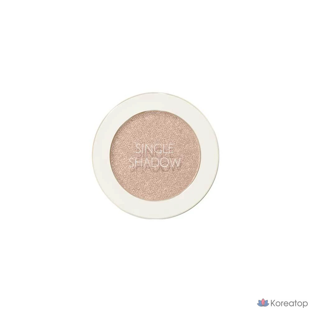 Тени для век The Saem Saemmul Single Shadow Shimmer, BE02 Free Hug Beige, 1 шт.