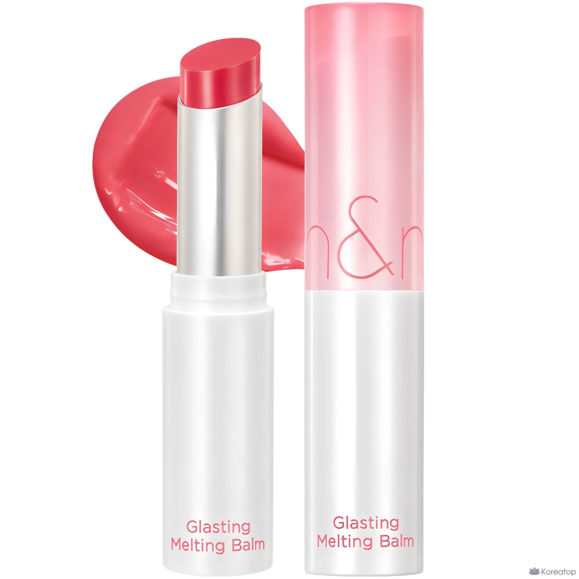 Тинт-бальзам для губ ROM&ND Glasting Melting Tinted Lip Balm, оттенок 02 Ruby Pink, 3.5 г, 1 шт.