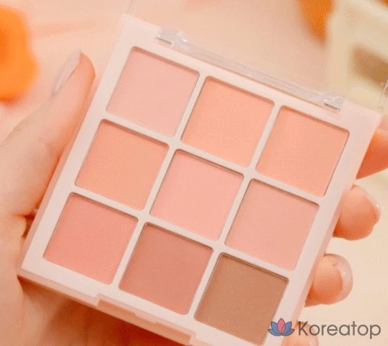 Палетка теней Dasique, оттенок Milky Apricot, 32, 1 упаковка., фото 4