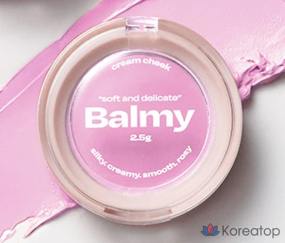 Кремовые румяна ALTERNATIVE STEREO Bami Cream Cheek 2,5 г, 1 шт., цвет 08 Sweet Lilac, фото 4