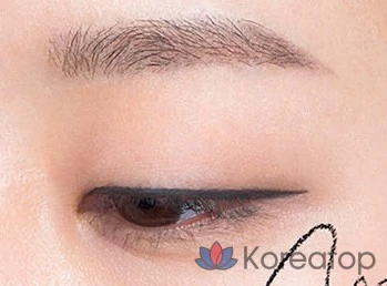 Подводка для глаз The Saem Eco Soul Powerproof Ultra Slim Eyeliner, 0.1g, Night Black, 1 шт., фото 3