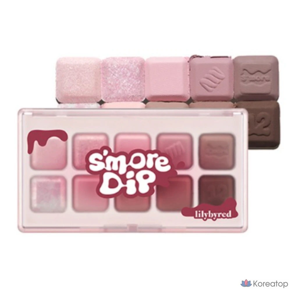 Палетка теней для век Lilybyred Mood Keyboard Eye Palette, 10,5 г, 12 оттенков, 1 шт.