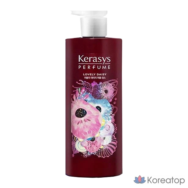 Освежитель воздуха KeraSys Lovely Daisy Perfume Rinse, 600 мл, 1 шт.