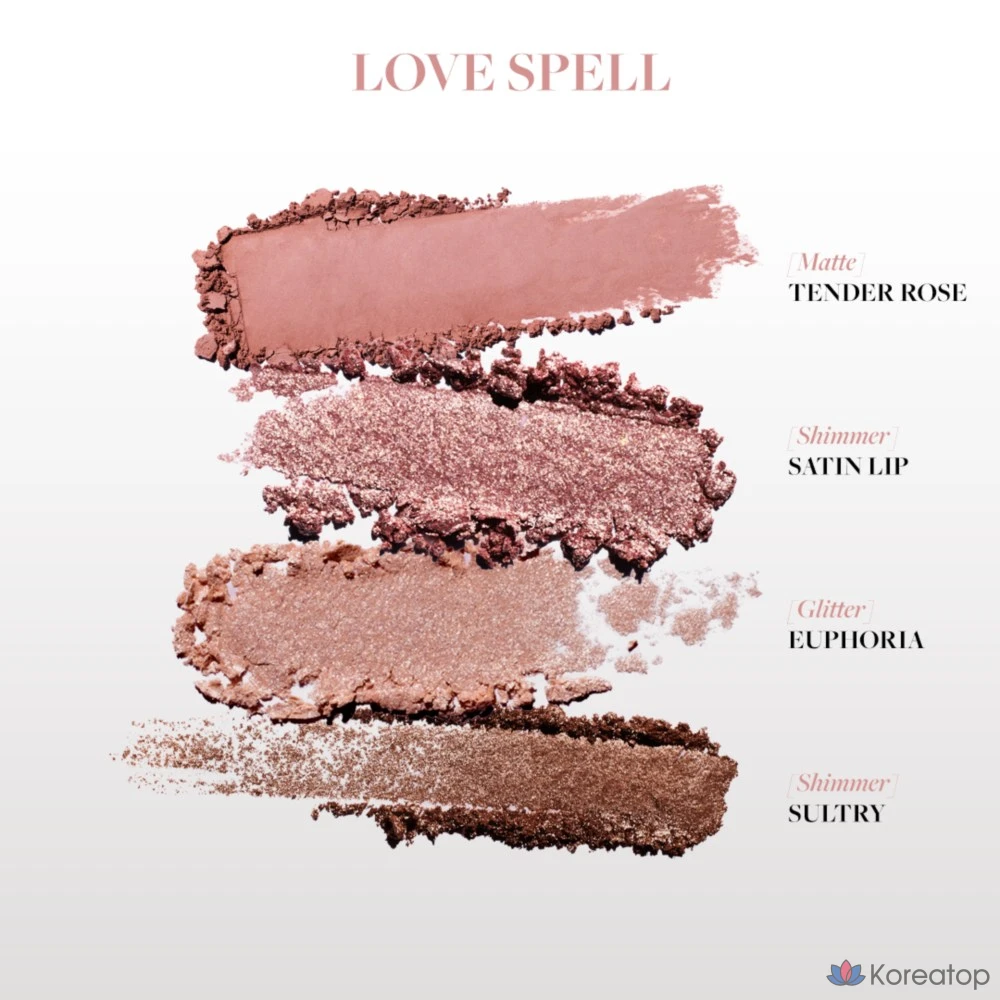 Теневой палитра для век Dear Dahlia Dream Velvet Eyeshadow Palette, оттенок Love Spell, 5.1 г, 1 шт., фото 4