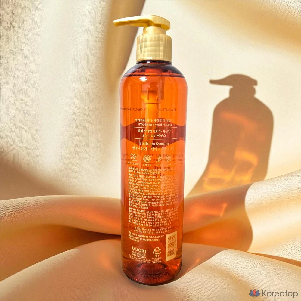 Daenggi Meori Vita Berry 5 в 1 Многофункциональная эссенция для волос, 1 шт., 500 мл