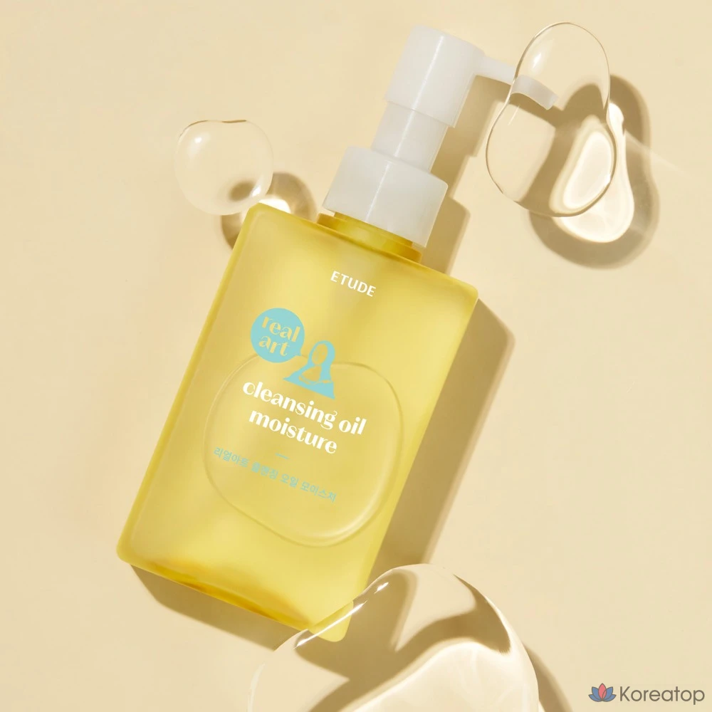 Набор Etude House Real Art Cleansing Oil Moisture (185 мл + сменный блок 185 мл), 1 шт.