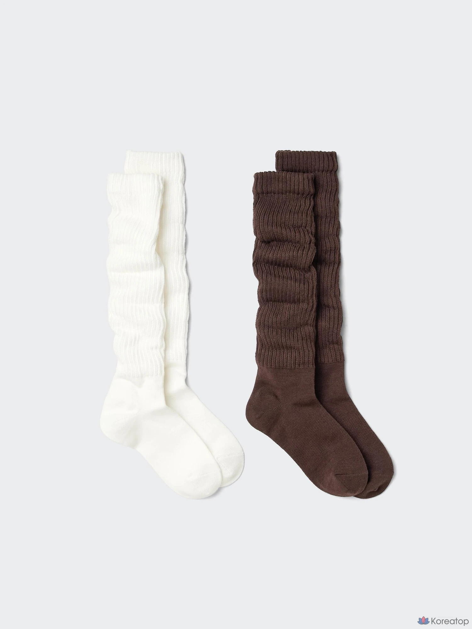 Носки Uniqlo Long Slouch Socks, 2 пары