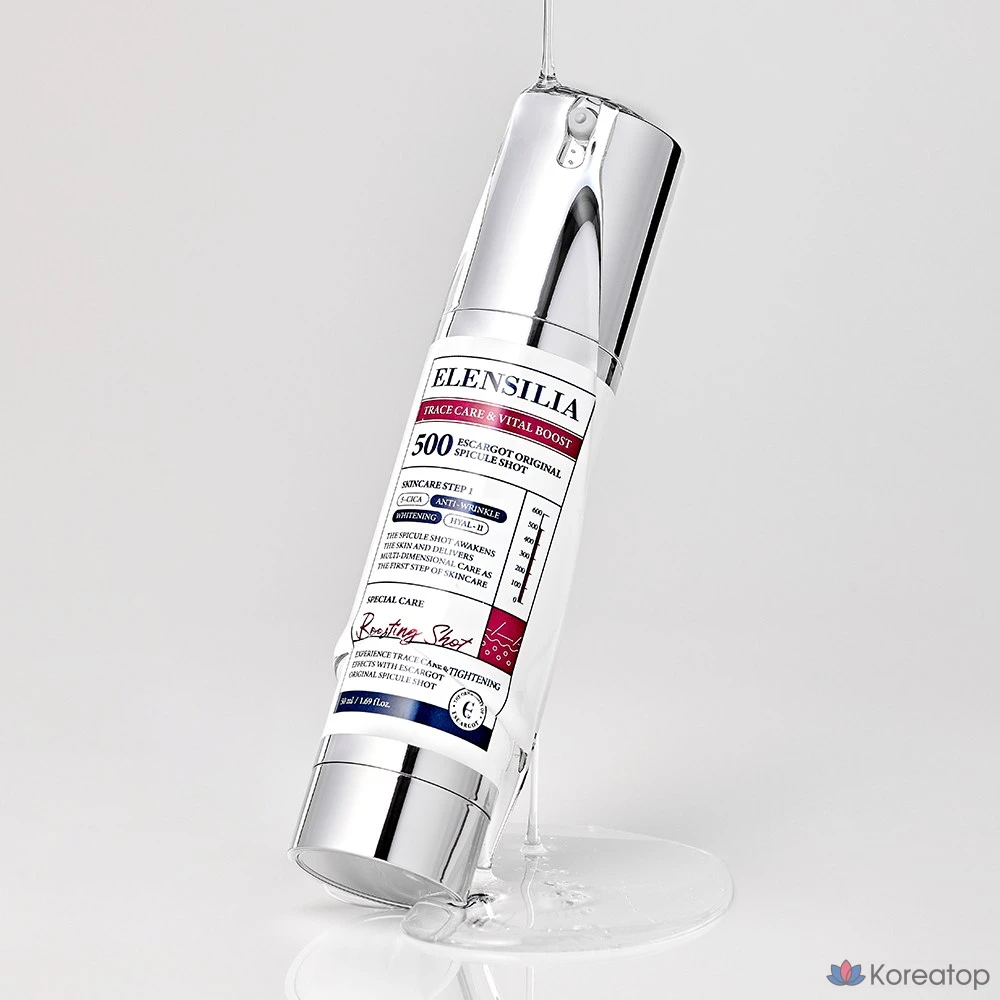 Сыворотка для тела Elensilia Escargot Original Snail Serum Needle Essence, 500 флаконов по 1, 2, 50 мл., фото 3