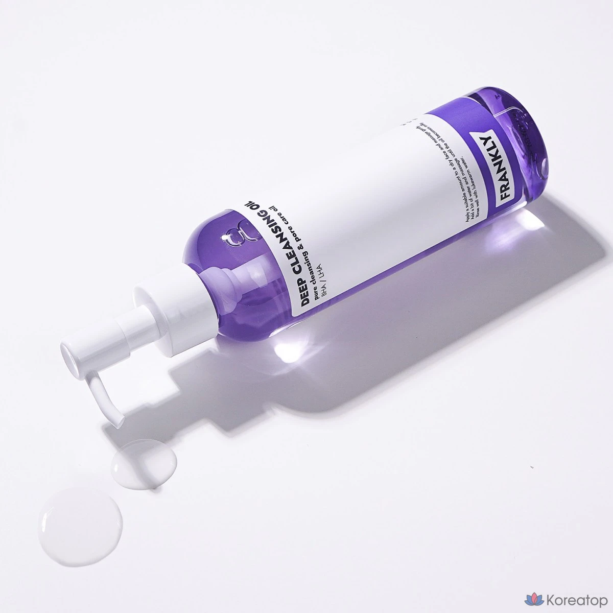 Frankly Mild Deep Cleansing Oil с BHA и LHA кислотами для удаления черных и белых точек, 1 шт., 200 мл