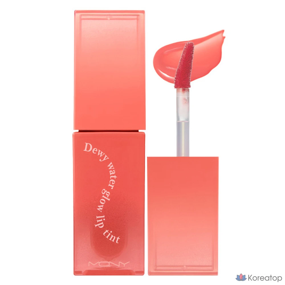 Тинт для губ Mqny New York Dewy Water Glow Tint, оттенок 07 Apricot Chew, 3,5 г, 1 шт.
