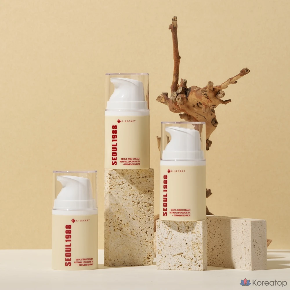 Рисовые сливки с ретинолом K-secret Seoul 1988, 1 шт., 50 мл