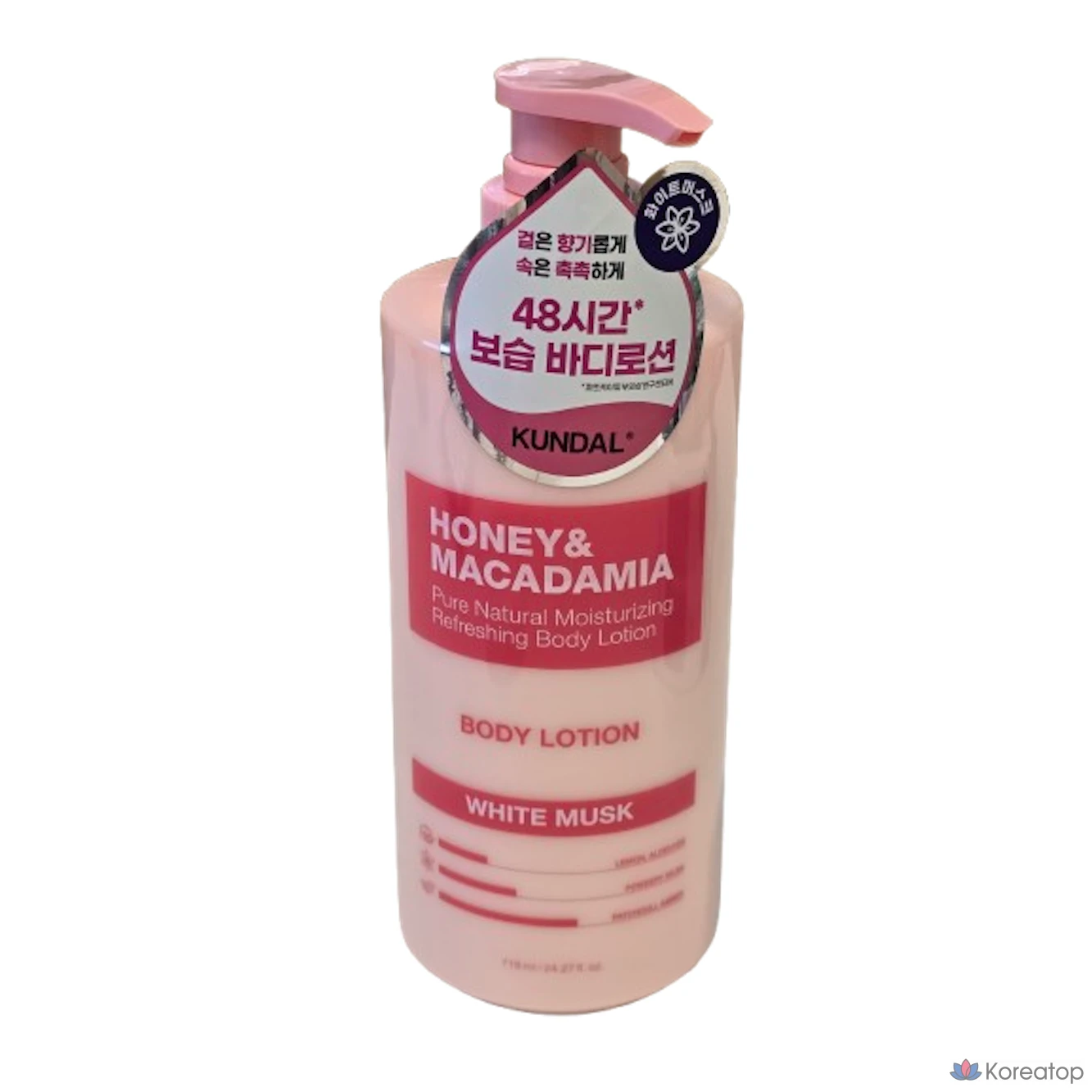 Лосьон для тела Kundal Белый мускус, 718 мл, 1 шт.