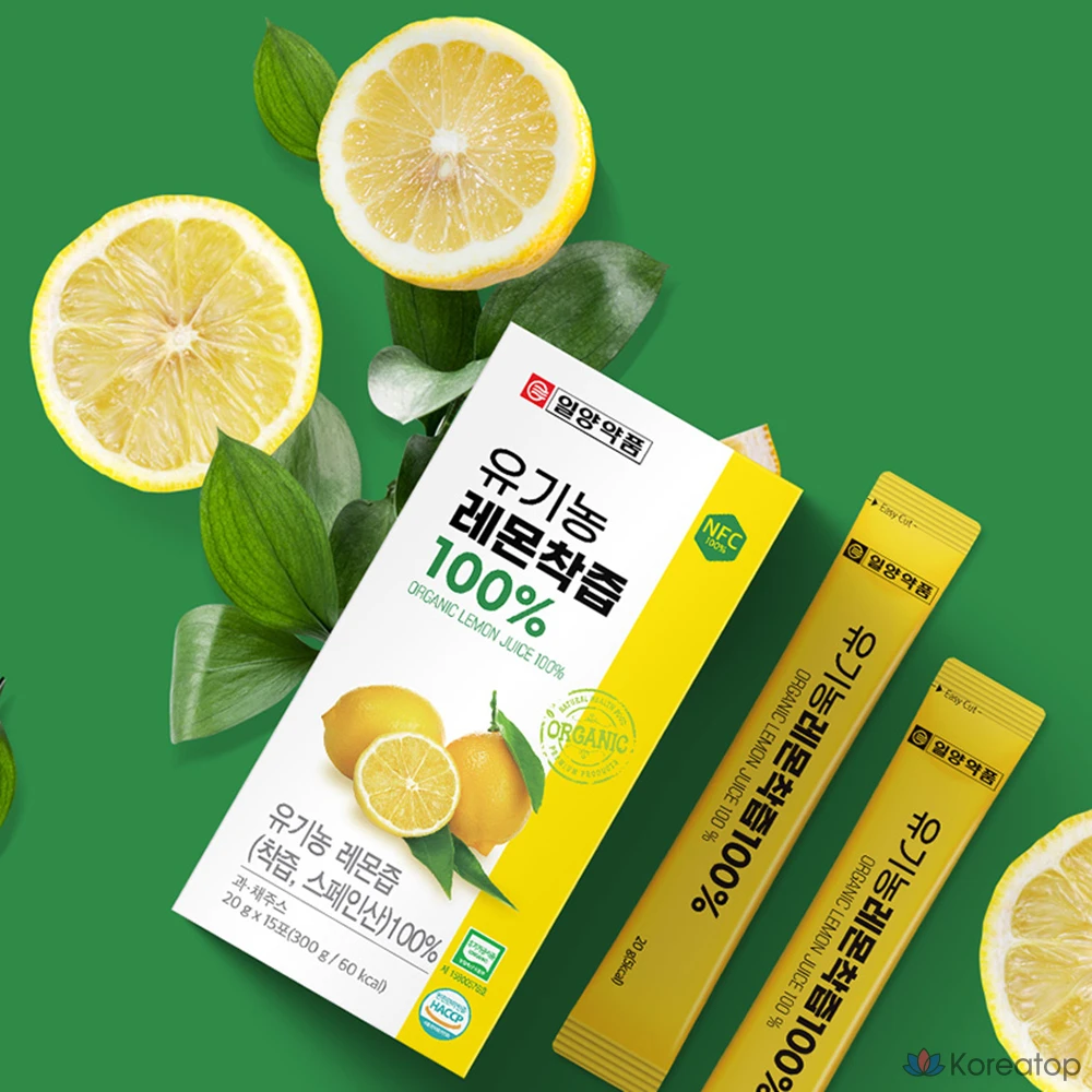 Напиток Il-Yang Lemon Juice Stick Organic Lemon Liquid, 30 шт., фото 8