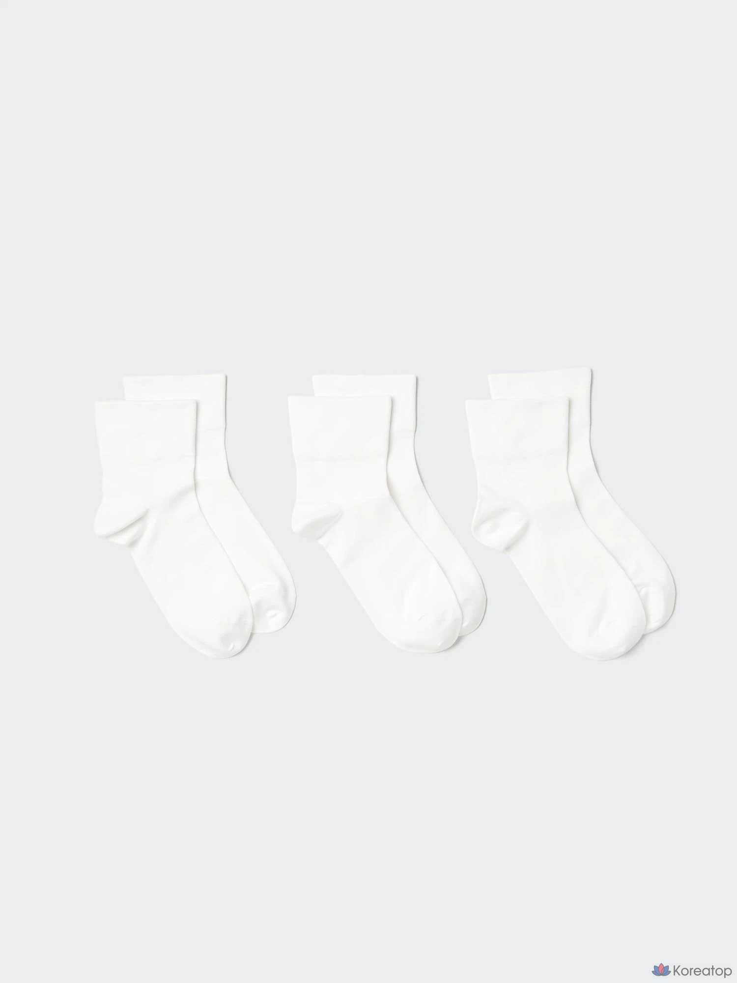 Носки Uniqlo Crew Taper, 3 пары.