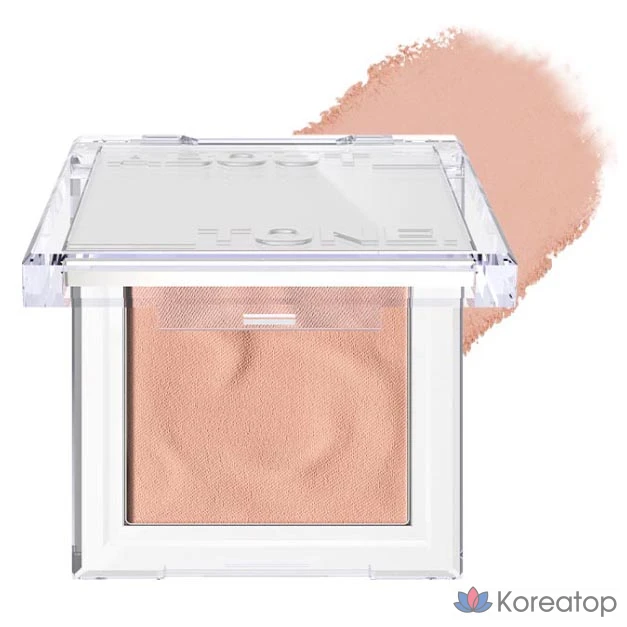 Румяна ABOUT TONE Fluffy Wear 4,3 г, оттенок 01 Veil Peach, 1 шт.