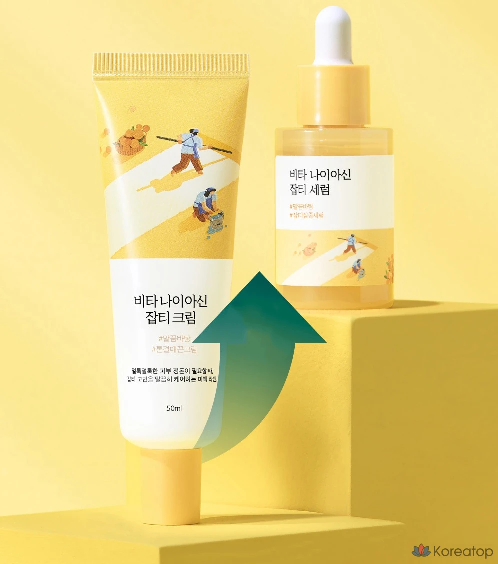 Сыворотка от прыщей Round Lab Vita с ниацином, 30 мл, 1 шт.