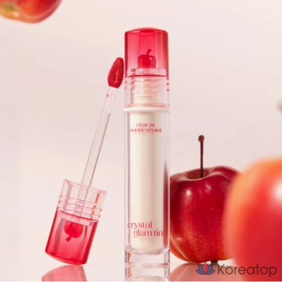 Clio Crystal Glam Tint, 09 Bare Peach, 3,2 г, 1 шт.