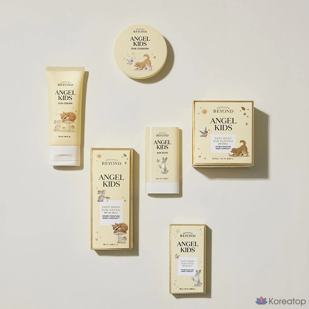 Солнцезащитный крем BEYOND Angel Kids Easy Wash Sun Cream SPF50+ PA++++, 50 мл, 1 шт.