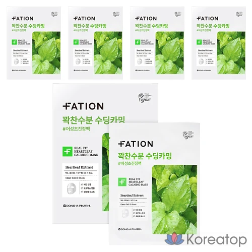 Успокаивающая маска Party On Real Fit Eoseongcho, 23 мл, 5 штук