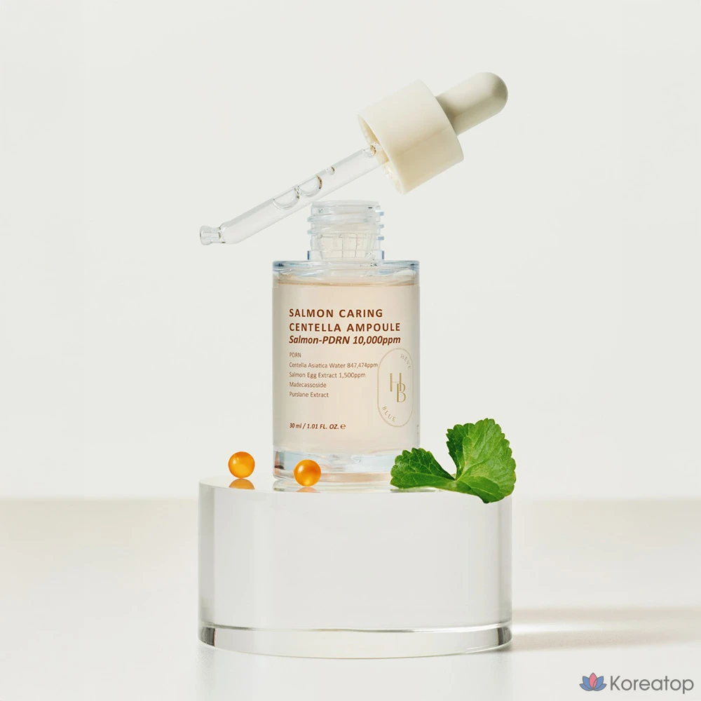 Hebblue Salmon Caring Ампула с центеллой, 1 шт., 30 мл