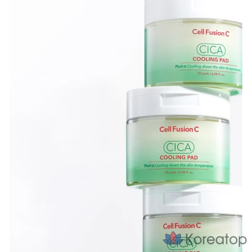 Охлаждающие пэды Cell Fusion C Post Alpha Cica 70 шт.