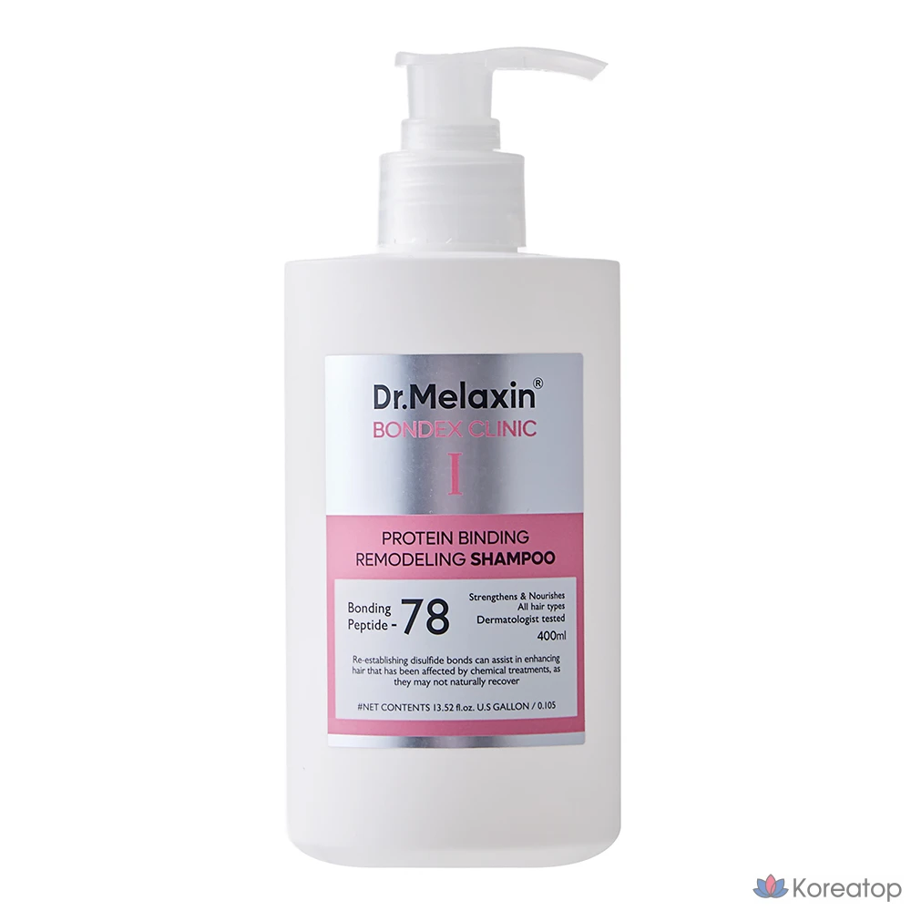 Шампунь Dr. Melaxin Bond Dex Protein Binding Remodeling Shampoo, 400 мл, 1 шт.