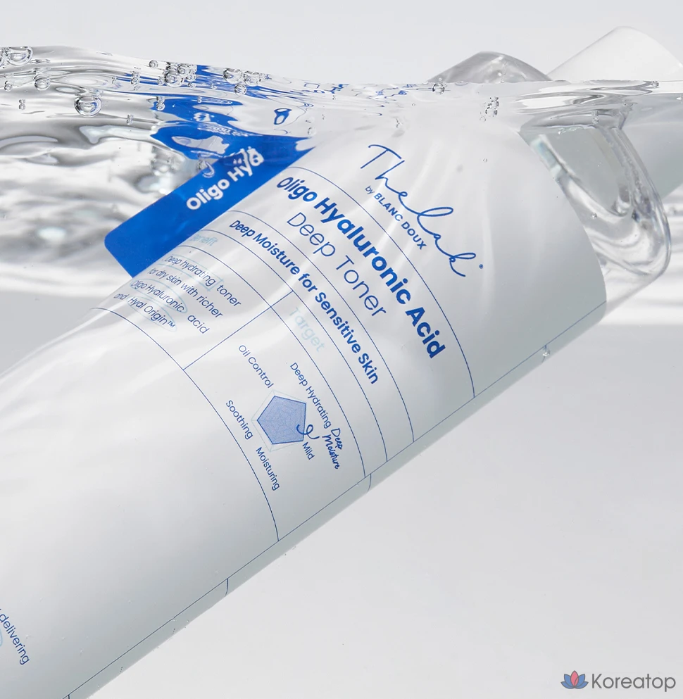 Тоник для глубокого увлажнения кожи с гиалуроновой кислотой The Lab by Blanc Doux Oligo, 300 мл, 1 шт.