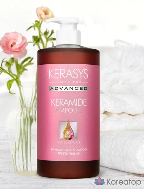 Шампунь KeraSys Keramide Extreme Damage Clinic, 1 л, 1 шт., фото 2