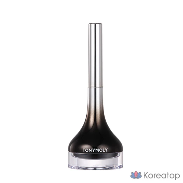 Гелевая подводка для глаз Tony Moly Back Gel Eyeliner Z, 7 г, 01 черная, 1 шт.