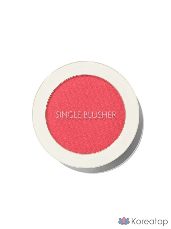 Румяна The Saem Saemmul Single Blusher, оттенок PK01 Bubblegum Pink, 5 г, 1 шт.