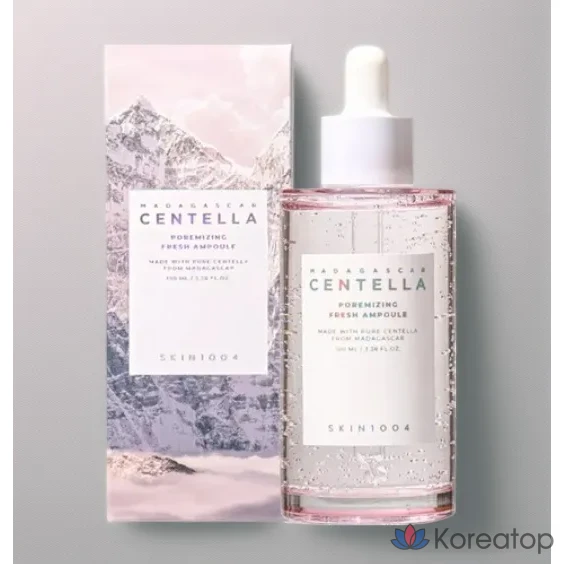 Ампула Skin Angel SKIN1004 с экстрактом центеллы мадагаскарской для сужения пор, 100 мл, 1 шт.
