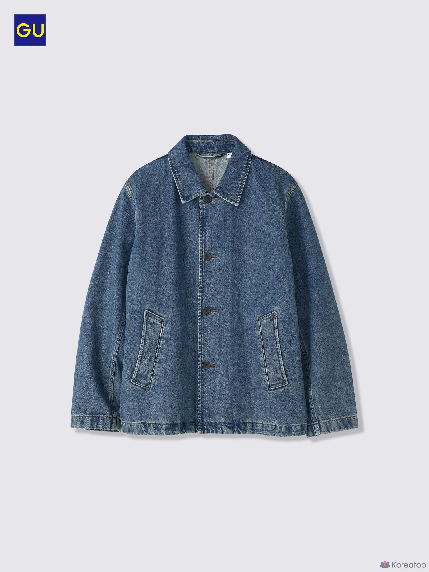 Джинсовая рабочая куртка Uniqlo Denim Work Jacket