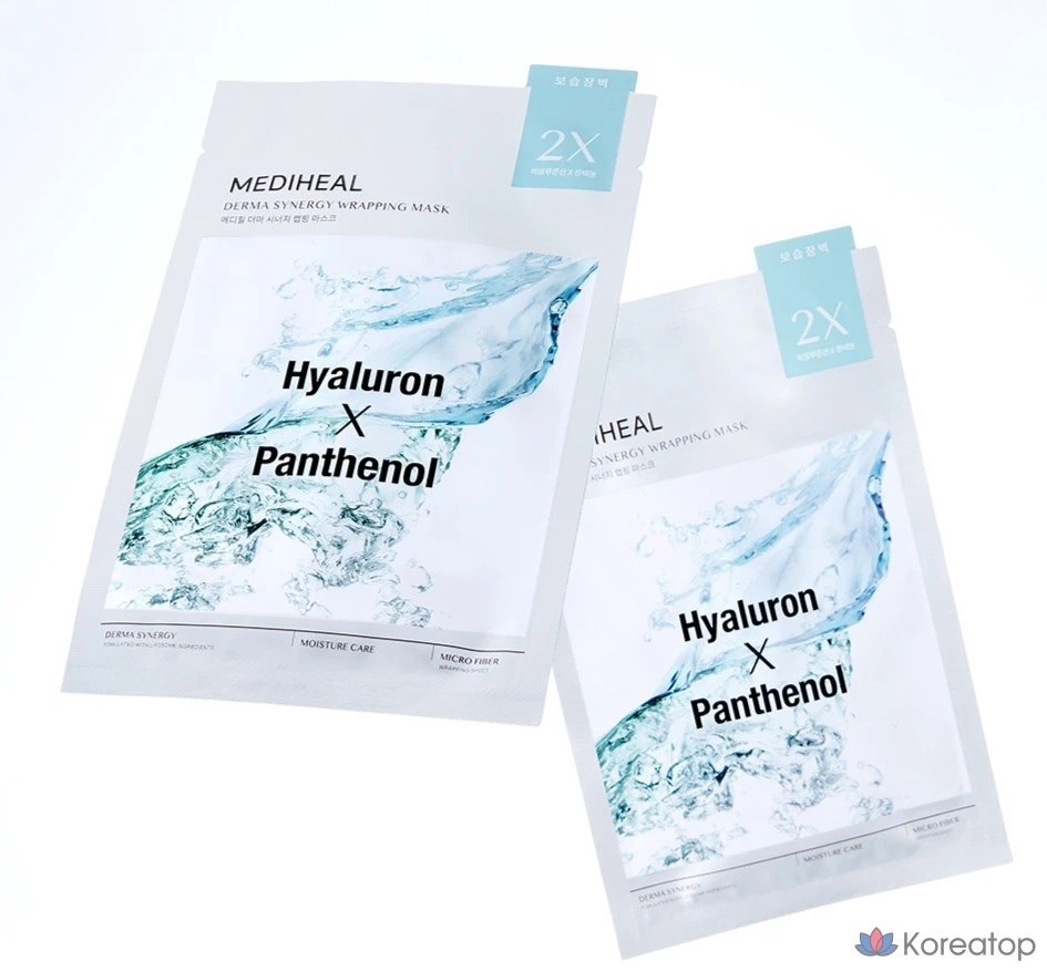 Тканевая маска для лица MEDIHEAL Derma Synergy Moisture Barrier Wrapping Mask, 30 шт., фото 8
