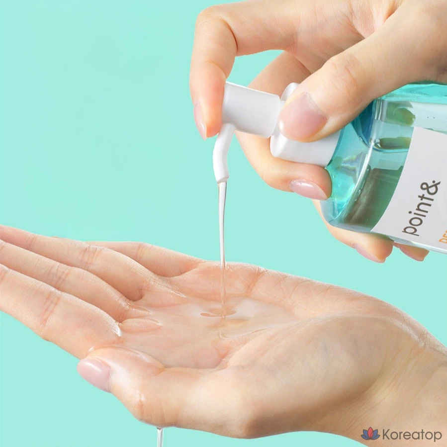 Очищающее масло для пор Point& Deep Clean, 490 мл, 1 шт., фото 7