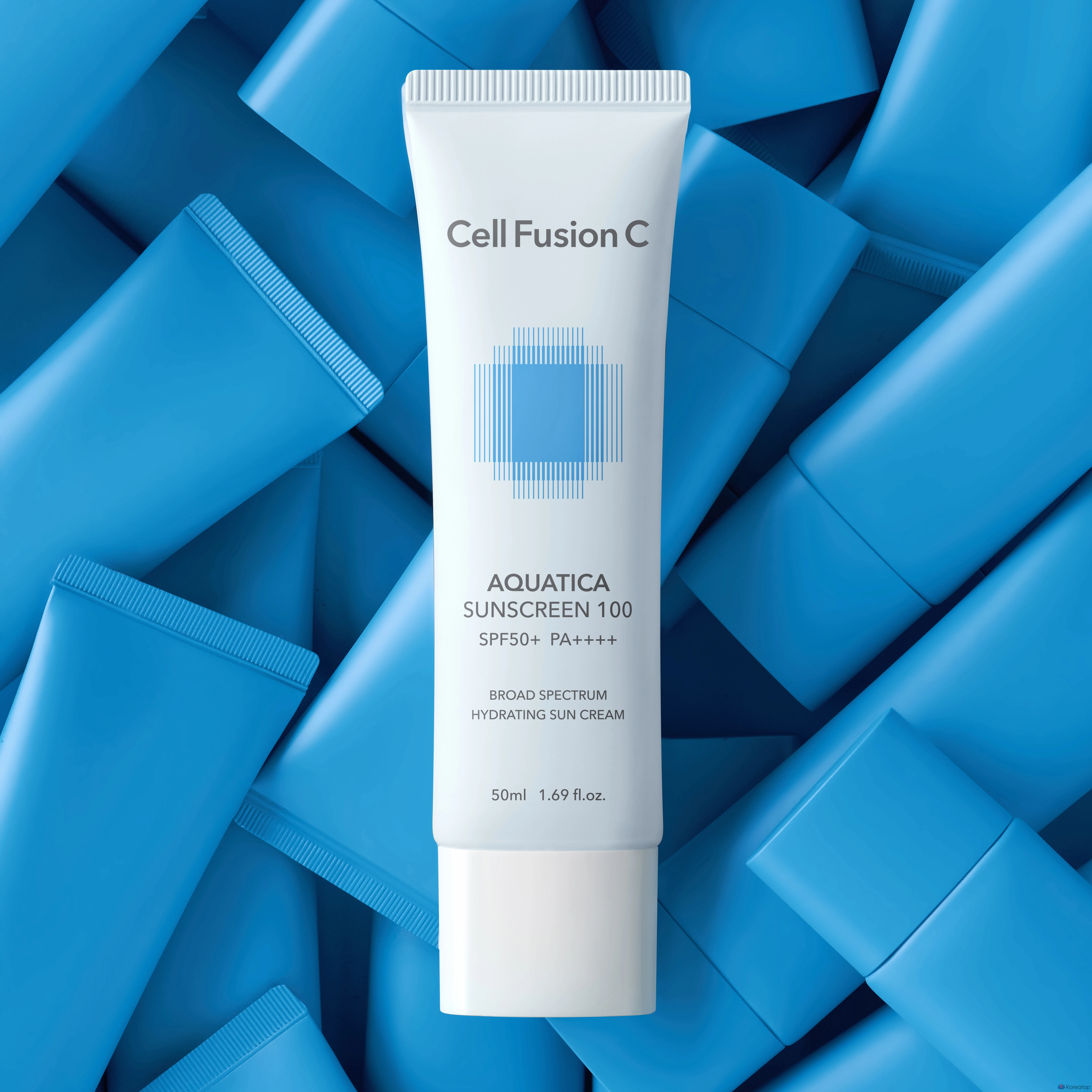 Солнцезащитный крем Cellfusion C Aquatica 100 SPF50+ PA++++, 50 мл, 1 шт.